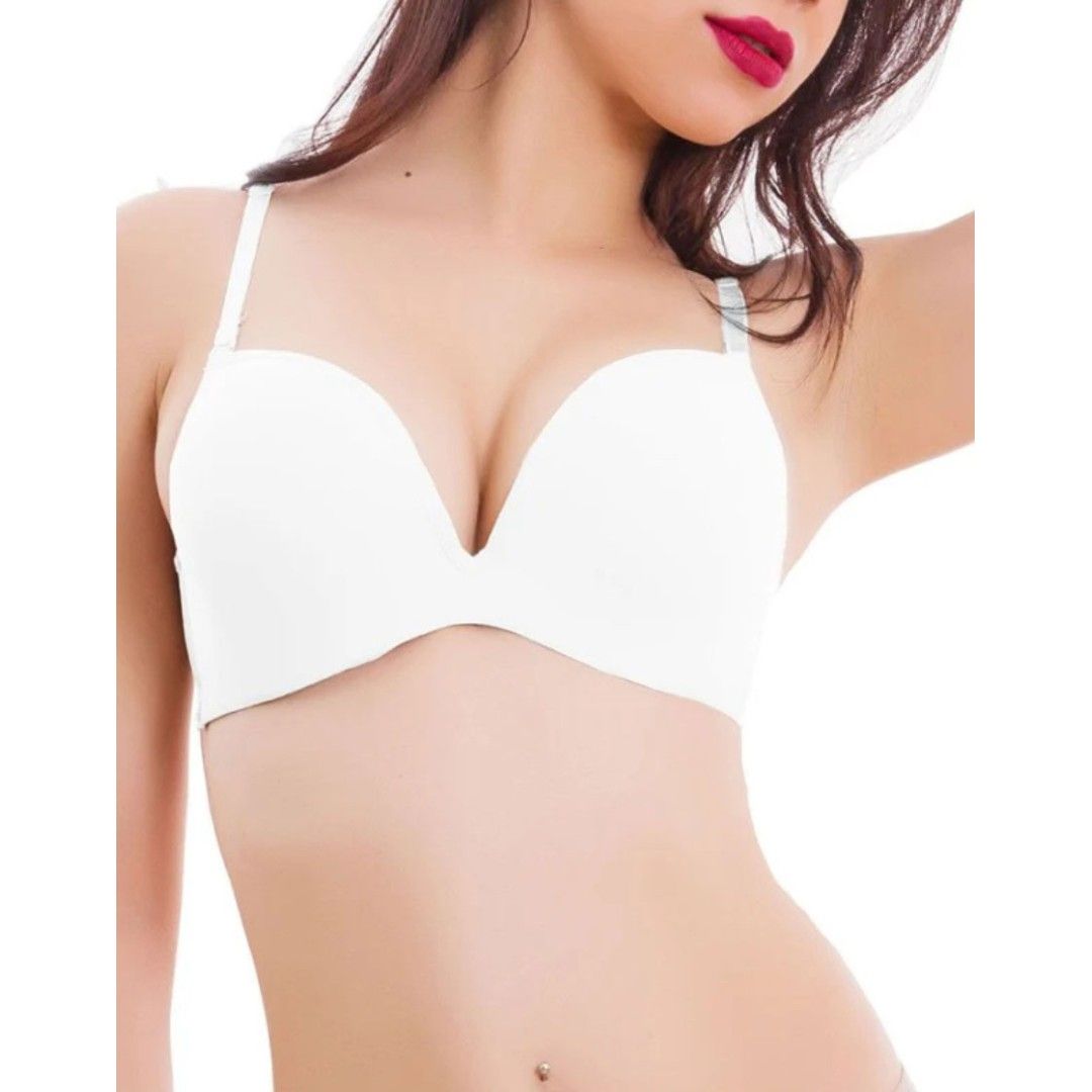 Reggiseno Love&Bra Meraviglioso Super Push-Up A Fascia In Microfibra In Coppa B