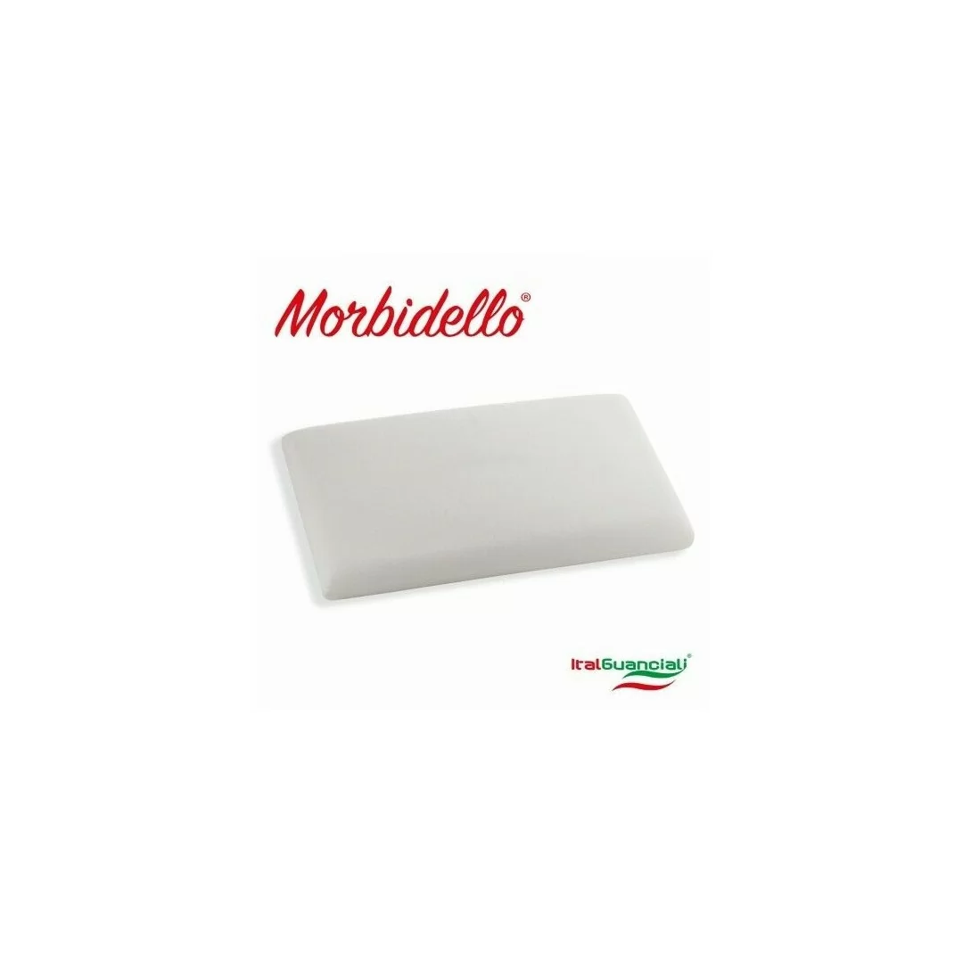 Guanciale Memory Foam Antibatterico ItalGuanciali Morbidello 13cm alto comfort