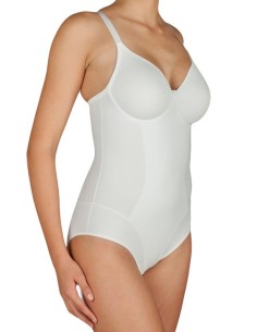 Body contenitivo Selene ART. Cristina per donna con ferretto, body coppa C in 100% cotone