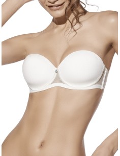 Reggiseno Selene Esmeralda in coppa B a fascia con ferretto e coppa preformata