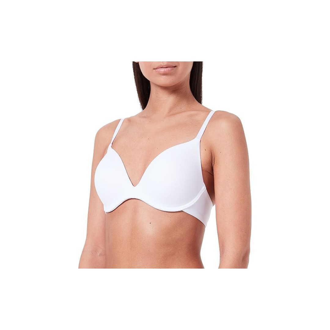 Reggiseno Selene Adelaida effetto push up, coppa B e coppe riempitive scollate