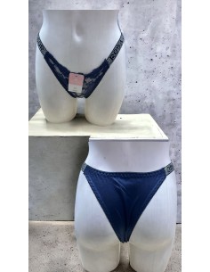 Perizoma da donna sexy con strass di cristallo, perizoma push up art. ZB90093