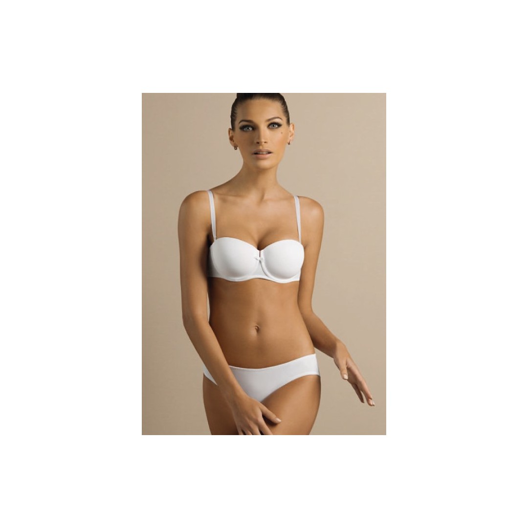 Reggiseno Laura Biagiotti art.90132 a balconcino con spalline removibili in coppa B