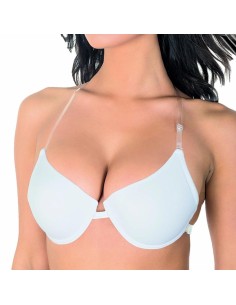 Reggiseno push up Aris art. Trasparenti Marta in morbida microfibra, ferretto comfort ed imbottitura graduata Coppa B