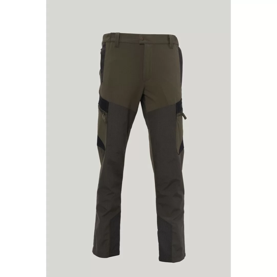 Pantalone da uomo per caccia con tessuto tecnico impermeabile art. T-160 da 44 a 60