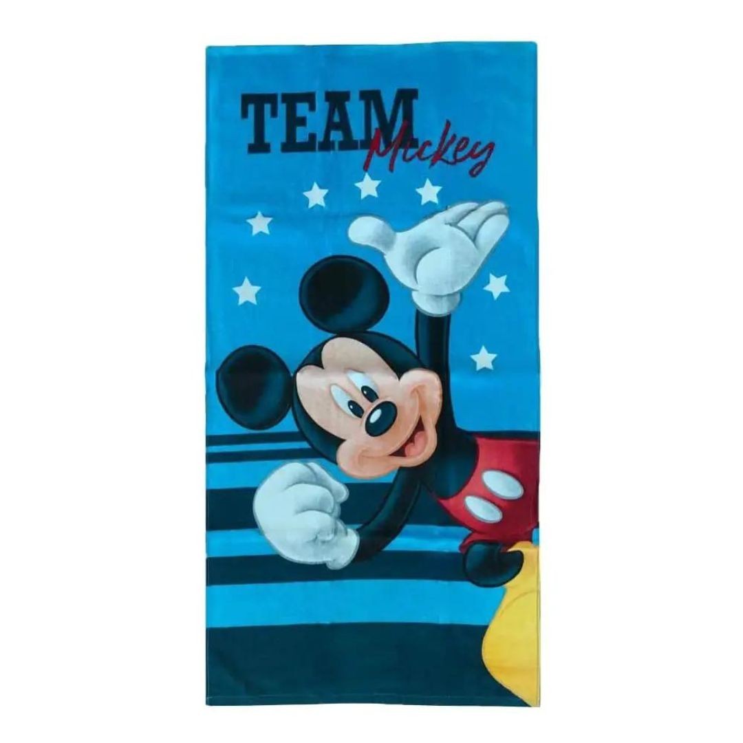 Telo mare Hermet 70x140cm art. Mickey Mouse in spugna 100% cotone