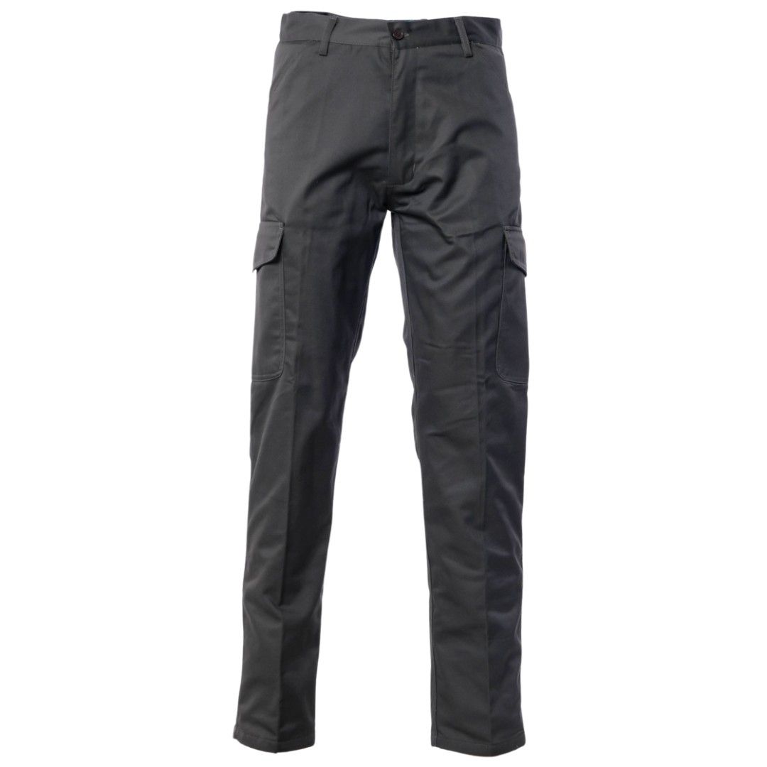 Pantalone da caccia e lavoro RS Hunting art. T-92 in tessuto poly/cotone tinta unita con tasche