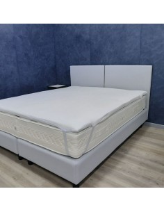 Topper correttore Matrimoniale 160x190cm in 100% memory foam 5cm di altezza con elastici